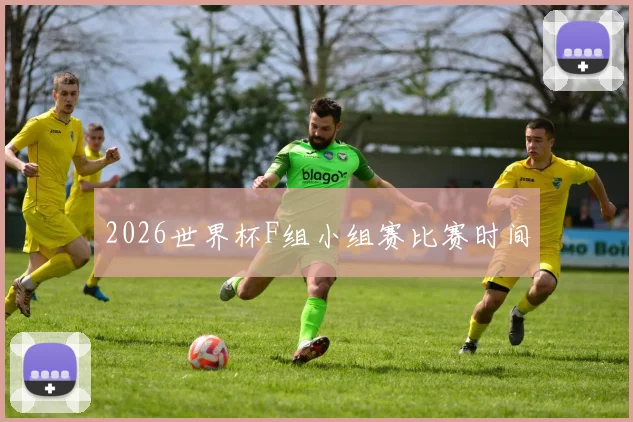 2026世界杯F组小组赛比赛时间